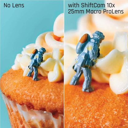 ShiftCam Traditional Macro 10x 25mm ProLens for iPhone and Android Smartphones