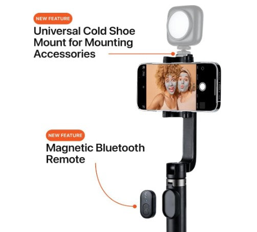 ShiftCam TravelPod Selfie Travel-Friendly Mobile Tripod & Selfie Stick