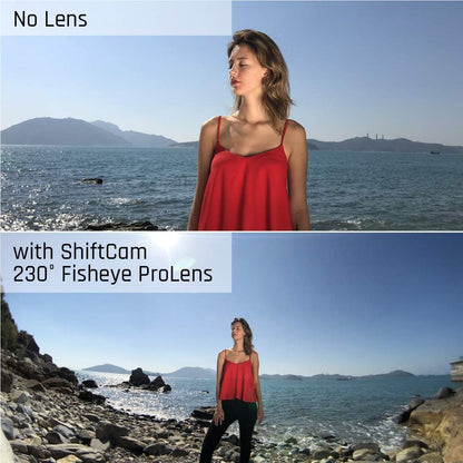 ShiftCam 230° Fisheye ProLens for iPhone and Android Smartphones