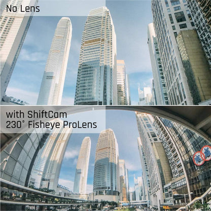 ShiftCam 230° Fisheye ProLens for iPhone and Android Smartphones