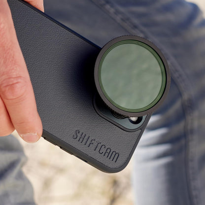 ShiftCam Lens Filter Variable Neutral Density 6-9 for iPhone and Android Smartphones