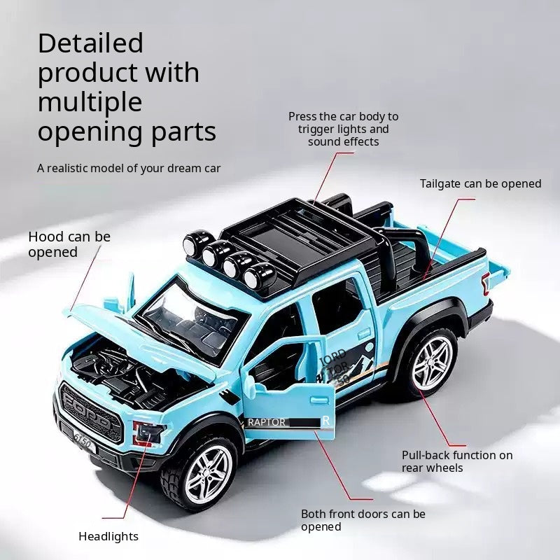 Collectables Diecast F-150 Truck Pull Back Lights & Sound 12.5 x 5 x 5cm