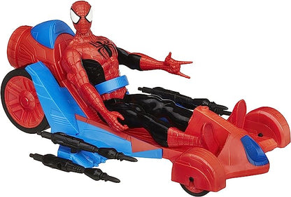 HASBRO MARVEL ULTIMATE SPIDER-MAN WEB WARRIORS TURBO RACER FIGURE