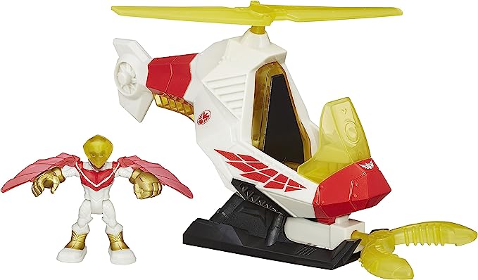 PLAYSKOOL HEROES MARVEL SUPER HERO ADVENTURES TALOM COPTER & FALCON ACTION FIGURE SET