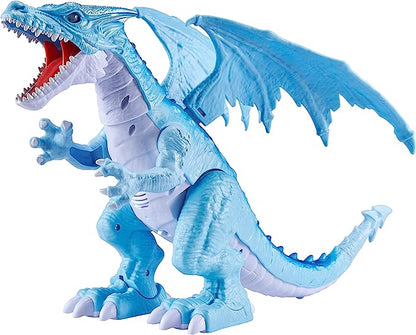 ROBO ALIVE ICE BLASTING DRAGON BLUE FIGURE