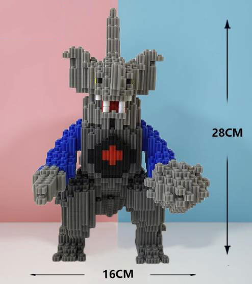 BUILDING BLOCKS BRICKS ULTRAMAN TYRANT BB011 28 X 16 CM 3000 PIECE