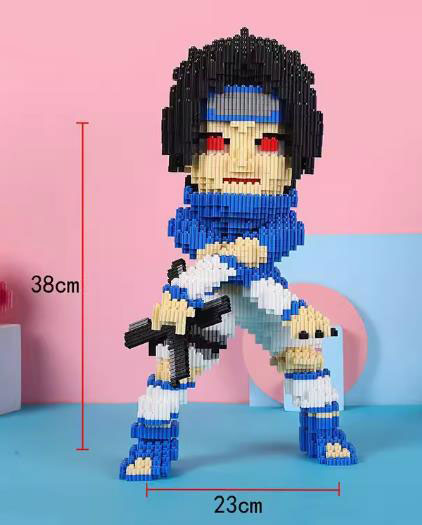 BUILDING BLOCKS BRICKS HARUTO UCHIHA SASUKE BB025 38 X 23 CM 5890 PIECE