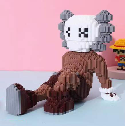 BUILDING BLOCKS BRICKS KAWS BB052 25 X 29 CM 4800 PIECE