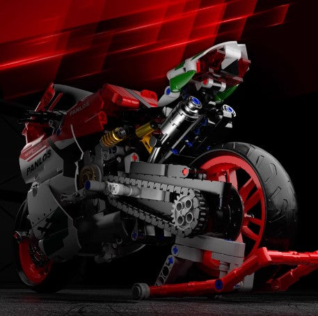 BUILDING BLOCKS BRICKS MOTORCYCLE DUCATI 1299 BB079 33 X 19.5 CM 803 PIECE