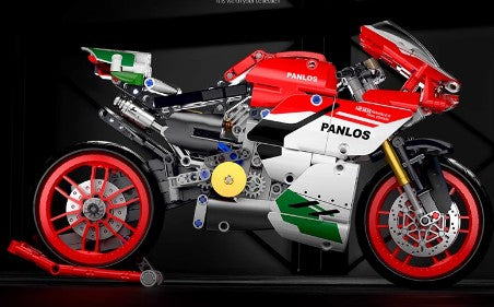 BUILDING BLOCKS BRICKS MOTORCYCLE DUCATI 1299 BB079 33 X 19.5 CM 803 PIECE