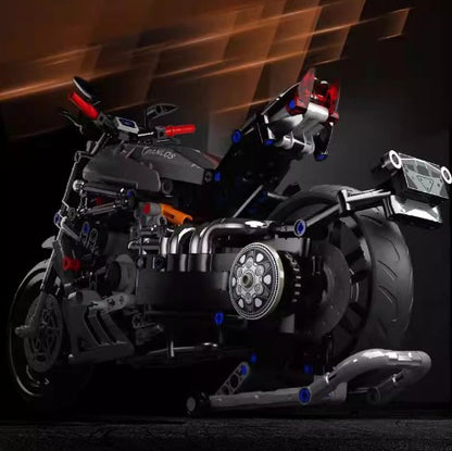 BUILDING BLOCKS BRICKS MOTORCYCLE DUCATI BB080 34.5 X 19 CM 827 PIECE