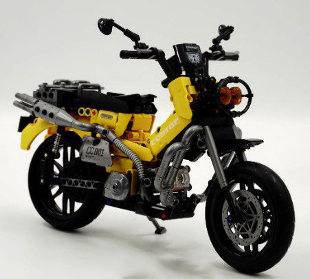 BUILDING BLOCKS BRICKS MOTORCYCLE HONDA CROSS CUB BB088 32.2 X 21.3 CM 628 PIECE