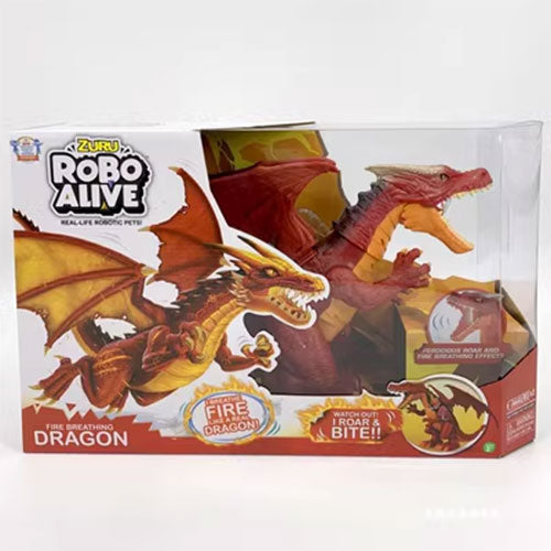 ROBO ALIVE FIRE BLASTING DRAGON RED FIGURE