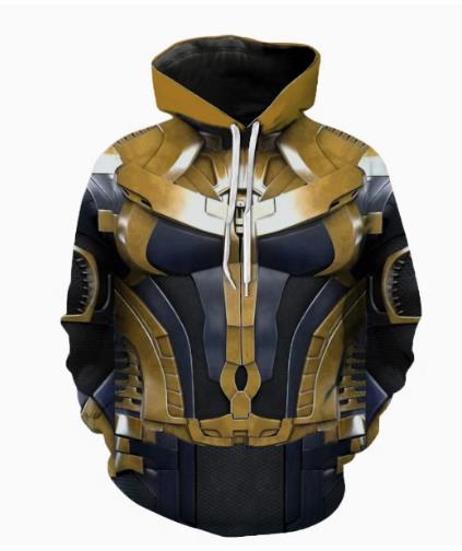 Avengers Thanos CAJ033 ANIMATION 3D Hoodie S-5XL UNISEX