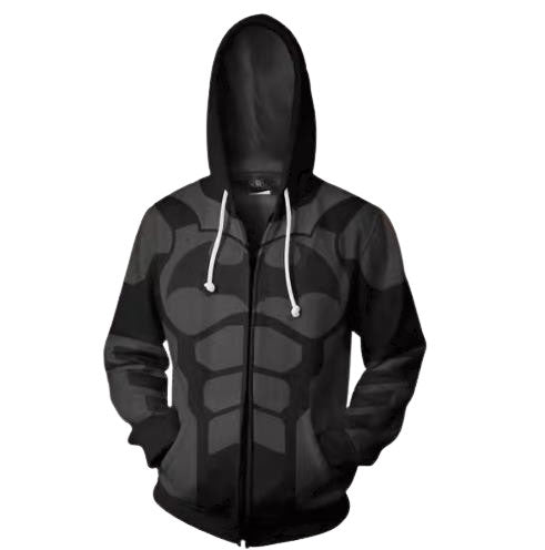 DC Batman CAJ036 ANIMATION 3D Hoodie Jacket Zip Up S-5XL UNISEX