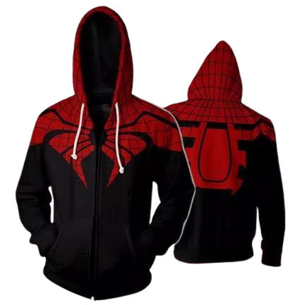 The Superior Spider-Man CAJ041 ANIMATION 3D Hoodie Jacket Zip Up S-5XL UNISEX