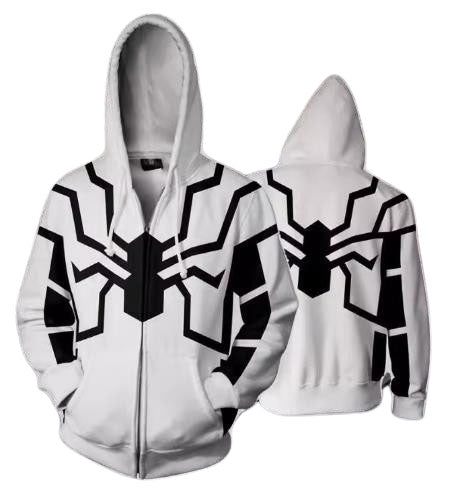 Future Foundation Spider-Man CAJ046 ANIMATION 3D Hoodie Jacket Zip Up S-5XL UNISEX