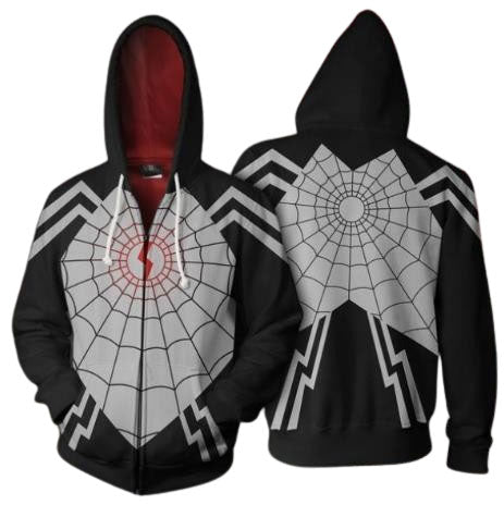 Silk Spider-Man CAJ048 ANIMATION 3D Hoodie Jacket Zip Up S-5XL UNISEX