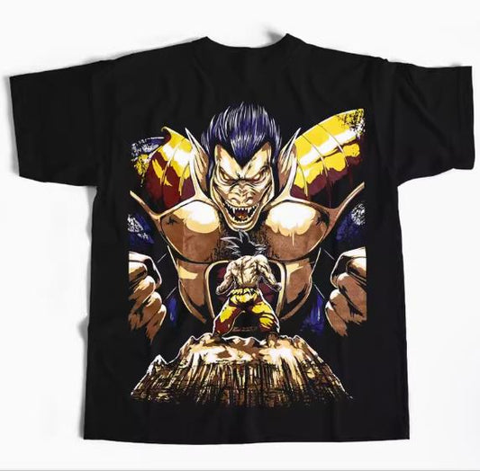 DARGON BALL Z KAKAROT CAT028 ANIMATION T-SHIRT S-3XL BLACK COTTON UNISEX