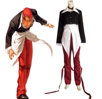 Cosplay The King Of Fighters KOF 97 Iori Yagami Costume Set S-3XL Unisex Adult