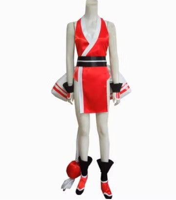 Cosplay The King Of Fighters KOF Mai Shiranui Costume Set Full/Open Back S-3XL Adult
