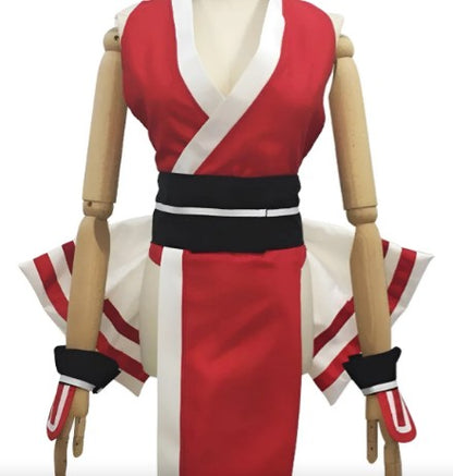 Cosplay The King Of Fighters KOF Mai Shiranui Costume Set Full/Open Back S-3XL Adult