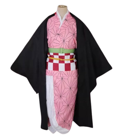 Cosplay Demon Slayer Nezuko Kamado Costume Set S-XXL Adult
