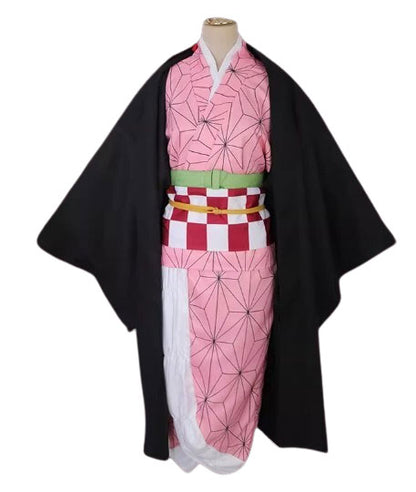 Cosplay Demon Slayer Nezuko Kamado Costume Set S-XXL Adult
