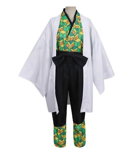 Cosplay Demon Slayer Sabito Kimono Costume Set S-XXL Adult