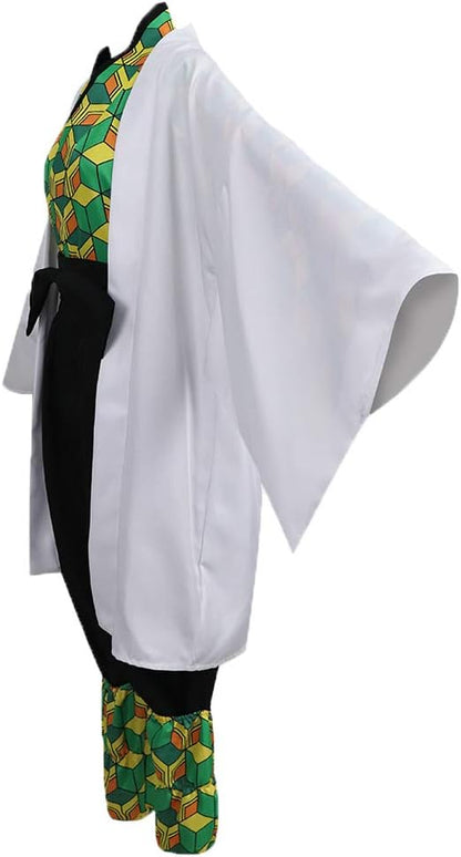 Cosplay Demon Slayer Sabito Kimono Costume Set S-XXL Adult