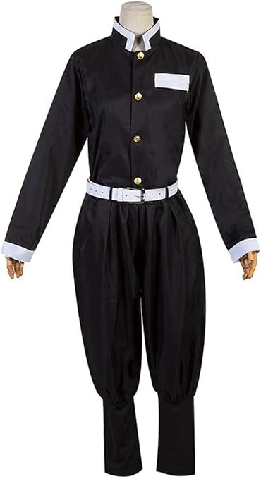 Cosplay Demon Slayer Kyojuro Rengoku Costume Set S-XXL Adult