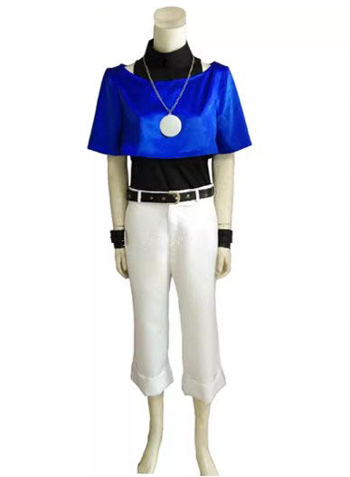 Cosplay The King Of Fighters KOF 2002 Chris Costume Set S-3XL Unisex Adult 2 Colours