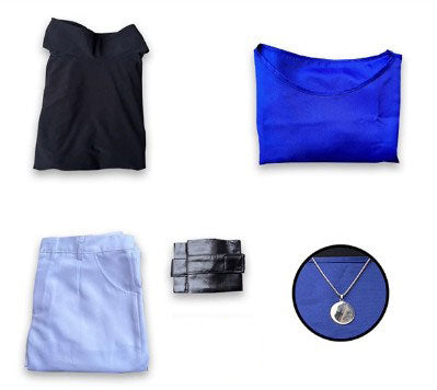 Cosplay The King Of Fighters KOF 2002 Chris Costume Set S-3XL Unisex Adult 2 Colours