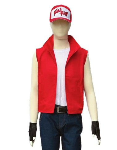Cosplay The King Of Fighters KOF Terry Bogard Costume Set XS-3XL Unisex Adult & Kids