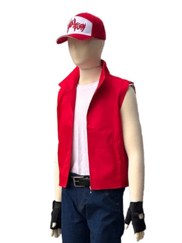 Cosplay The King Of Fighters KOF Terry Bogard Costume Set XS-3XL Unisex Adult & Kids