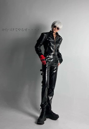Cosplay The King Of Fighters KOF K Dash Costume Set XS-3XL Unisex Adult & Kids