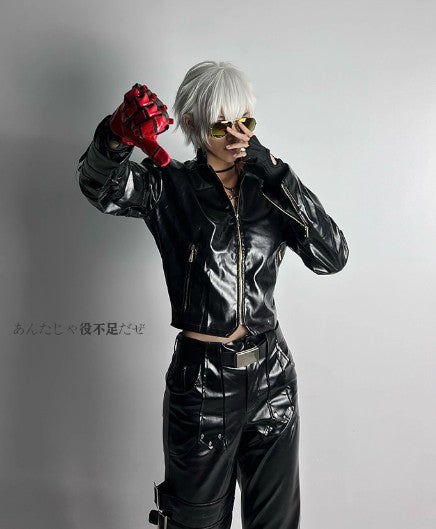 Cosplay The King Of Fighters KOF K Dash Costume Set XS-3XL Unisex Adult & Kids