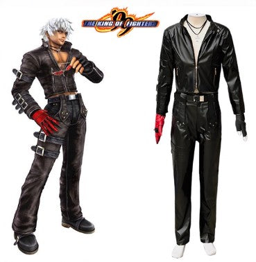 Cosplay The King Of Fighters KOF K Dash Costume Set XS-3XL Unisex Adult & Kids