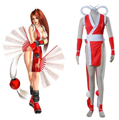 Cosplay The King Of Fighters KOF Mai Shiranui Costume Set Full/Open Back S-3XL Adult