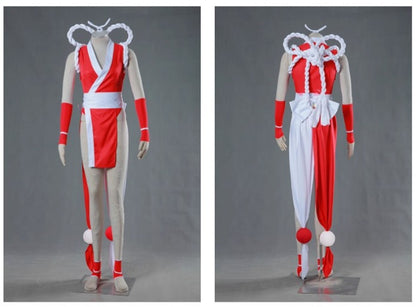 Cosplay The King Of Fighters KOF Mai Shiranui Costume Set Full/Open Back S-3XL Adult
