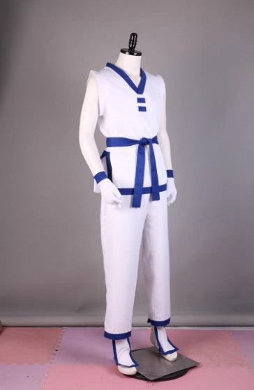 Cosplay The King Of Fighters KOF Kim Kaphwan Costume Set XXS-3XL Adult / Kids