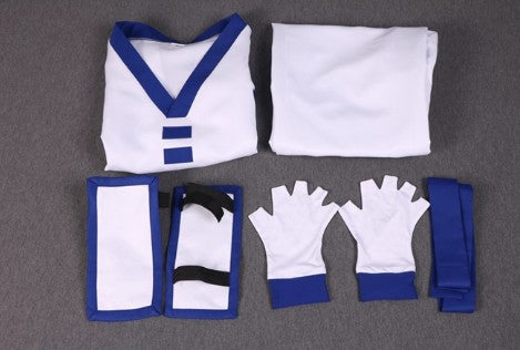 Cosplay The King Of Fighters KOF Kim Kaphwan Costume Set XXS-3XL Adult / Kids