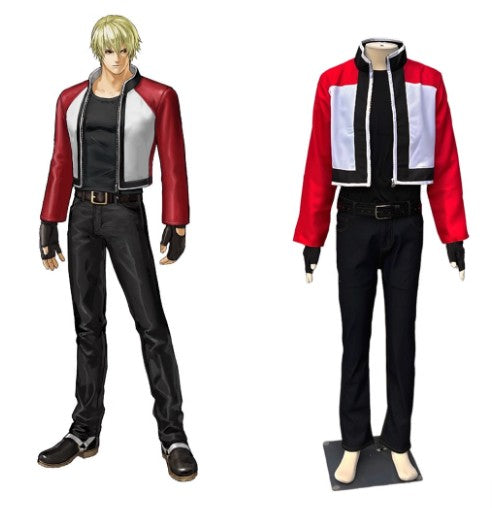 Cosplay The King Of Fighters KOF Rock Howard Costume Set XS-3XL Unisex Adult