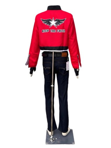 Cosplay The King Of Fighters KOF Rock Howard Costume Set XS-3XL Unisex Adult