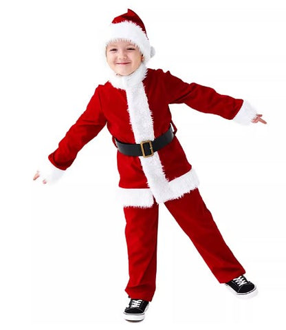 Christmas Costume Santa Claus Family Full Set Size XS-XL Men/Women/Boys CPC012
