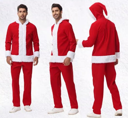 Christmas Costume Santa Claus Family Full Set Size XS-XL Men/Women/Boys CPC012