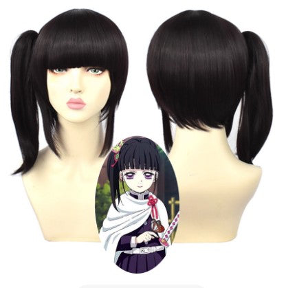 Cosplay Demon Slayer Kanao Tsuyuri Costume Wig Size Free