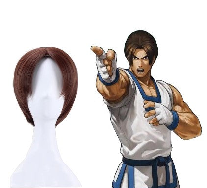Cosplay The King Of Fighters KOF Kim Kaphwan Costume Wig Size Free Unisex
