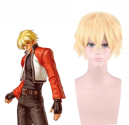 Cosplay The King Of Fighters KOF Rock Howard Costume Wig Size Free Unisex