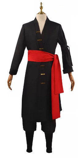 Cosplay One Piece Roronoa Zoro Black Costume Set XS-3XL Unisex Adult